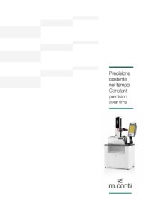 M. CONTI - Máquina de Medição e Presetting - PRIME | uWin - Distribuidor Oficial em Portugal